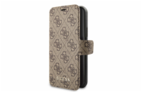 Guess 4G Book Pouzdro pro iPhone 11 Brown Guess prémiový ochranný kryt telefonu vyrobený z kombinace kvalitních a odolných materiálů, které perfektně chrání Váš telefon.