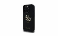 Guess PU 4G Metal Logo Zadní Kryt pro iPhone 15 Pro Černá Zadní kryt z umělé kůže s metalickým logem 4G v černé barvě, poskytuje ochranu proti oděrkám a lehkým nárazům. Tento kryt kombinuje praktično