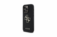 Guess PU 4G Metal Logo Zadní Kryt pro iPhone 13 Pro Černá Zadní kryt z umělé kůže s metalickým logem 4G v černé barvě, poskytuje ochranu proti oděrkám a lehkým nárazům. Tento kryt kombinuje praktično