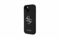 Guess PU 4G Metal Logo Zadní Kryt pro iPhone 13 Černá Zadní kryt z umělé kůže s metalickým logem 4G v černé barvě, poskytuje ochranu proti oděrkám a lehkým nárazům. Tento kryt kombinuje praktičnost s