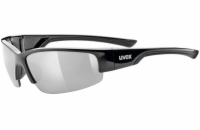 Sluneční brýle UVEX SPORTSTYLE 215 BLACK / LTM.SILVER