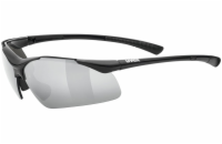 Sluneční brýle UVEX SPORTSTYLE 223 BLACK / LTM.SILVER