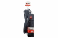 Prodlužovací kabel 3 zásuvky 2m QTEC Q-351F s vypínačem