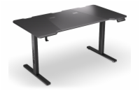 Endorfy herní stůl Atlas L electric / 150cm x 78cm / nosnost 80 kg / elektricky výškově stavitelný (73-120cm) / černý