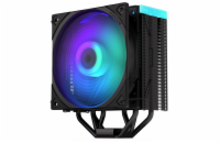 Endorfy chladič CPU Fera 5 Black ARGB / ultratichý/ 120mm ARGB / fan/ 4 heatpipes / PWM / pro Intel i AMD / černý