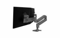 ERGOTRON LX Pro Desk Dual Direct Arm , stolní rameno pro 2 monitry, šedá