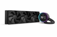 NZXT vodní chladič Kraken 360 ELITE / 3x120mm fan / 4-pin PWM / LCD disp. / 6 let