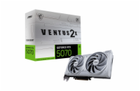 MSI GeForce RTX 5070 VENTUS 2X WHITE/OC/12GB/GDDR7