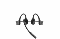 Shokz OpenComm2 UC (2025 Upgrade), USB-A adaptér, Bluetooth sluchátka před uši s mikrofonem, černá