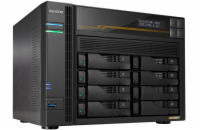 Asustor Lockerstor 8 Gen3 AS6808T   8x 2,5"/3,5" SATA III/ 16GB RAM/ Dual 10GbE Ports/ Dual 5GbE Ports/ 4x M.2 SSD