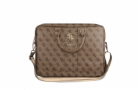 Guess PU 4G Metal Logo Taška na Notebook 15/16" Brown