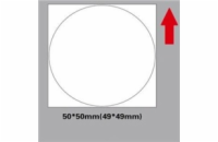 Niimbot štítky R 50x50mm 150ks Round pro B21, B21S, B3S, B1