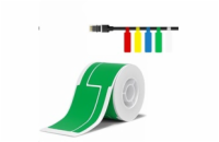 Niimbot štítky na kabely T 25x76mm 200ks Zelené pro B21, B21S, B3, B1S