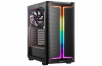 Be quiet! skříň PURE BASE 501DX / ATX / 3x140mm PWM fan / ARGB LED pásek / USB3.2 / temperované sklo / černá