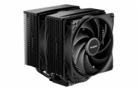 Be quiet! chladič CPU PURE ROCK PRO 3 Black / 2x120mm PWM fan / 6xheatpipe / černý