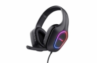 TRUST Herní sluchátka GXT 416 ZIROX, LED, USB, 3.5mm Jack, černá