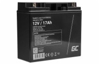 Green Cell AGM VRLA 12V 17Ah maintenance-free battery for mower, scooter, boat, wheelchair