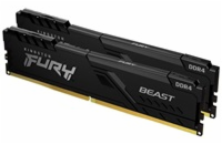 BAZAR DIMM DDR4 8GB 3200MT/s CL16 (Kit of 2) KINGSTON FURY Beast Black (ROZBALENO)