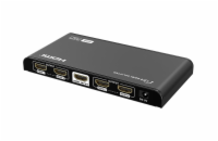 XtendLan HDMI distribucní rozbocovac, 1 vstup / 4 výstupy, 4k@60Hz