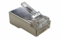 XtendLan Konektor RJ45 CAT7 STP, EZ type, drát 50u, balení 100ks