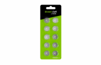 Green Cell Blister 10x Lithium Battery CR2025 3V 160mAh Button
