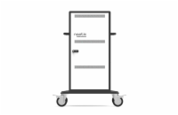 PORT NAOTIC CHARGING CABINET 30 UNIT TYPE A + C PD 45W, Nabíjecí skříň s kolečky pro 30 zařízení
