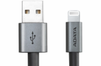 ADATA Lightning kabel MFi titánový pletený