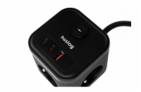 Prodlužovací kabel HUSLOG 20W Black 1,5m