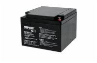 Baterie olověná 12V 26Ah VIPOW BAT0270