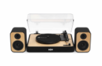 House of Marley Revolution Bluetooth Gramofon se stereo reproduktory, Signature Black