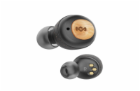 House of Marley Champion, TWS, BT sluchátka do uší s dobíjecím pouzdrem, Signature Black