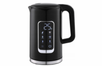 PLATINET RYCHLOVARNÁ KONVICE LCD 1,7L 5 TEPLOT + 450 ML CESTOVNÍ HRNEK, ČERNÁ