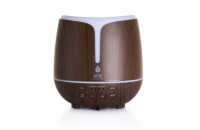 Aroma difuzér s bluetooth reproduktorem a osvětlením Airbi SONIC - tmavé dřevo