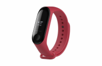 Silikonový řemínek FIXED Silicone Strap pro Xiaomi Mi Band 3/4, růžový