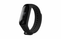 Silikonový řemínek FIXED Silicone Strap pro Xiaomi Mi Band 3/4, černý