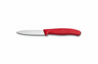 Victorinox Nůž na zeleninu plast červený, 8 cm