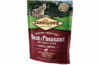 Carnilove Duck & Pheasant for Adult Cats – Hairball Control 400g granule pro kočky