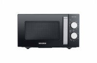 Severin MW 7762, černá/nerez