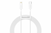 Baseus Superior Series rychlonabíjecí kabel USB-C/Lightning 20W 1m bílá