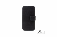 Kožené pouzdro typu kniha FIXED ProFit pro Apple iPhone 16 Pro, černé