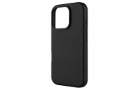 Kožený zadní kryt FIXED MagLeather s podporou MagSafe pro Apple iPhone 16 Pro, černý