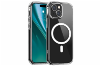 Hybridní TPU pouzdro Etteri Mag pro iPhone 15 transparentní