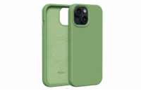 Silikonové TPU pouzdro Etteri Mag pro iPhone 15 světle zelené