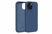 Silikonové TPU pouzdro Etteri Mag pro iPhone 15 tmavě modré