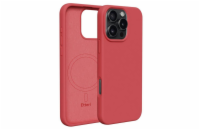 Silikonové TPU pouzdro Etteri Mag pro iPhone 16 Pro raspberry