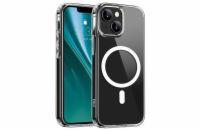 Hybridní TPU pouzdro Etteri Mag pro iPhone 14 transparentní