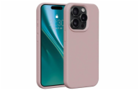 Silikonové TPU pouzdro Etteri pro iPhone 15 Pro světle růžové