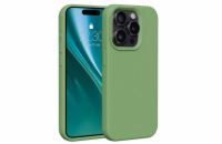 Silikonové TPU pouzdro Etteri pro iPhone 15 Pro světle zelené