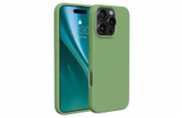 Silikonové TPU pouzdro Etteri pro iPhone 16 Pro světle zelené