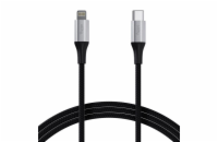 Datový kabel Allity AUC-01 USB-C/Lightning 2m 27W černý